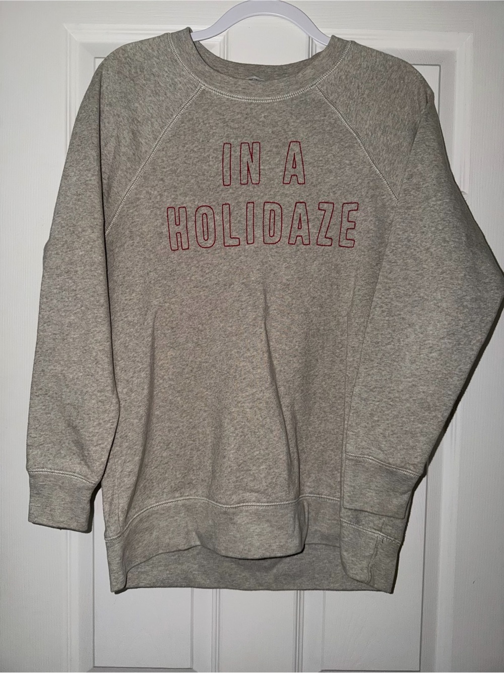 American Eagle Outfitters Oversized Holiday Sweatshirt